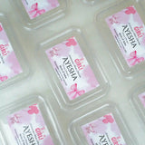 Aqiqah Meat Packets - meat packet | 12 units, customisation with pink labels for a baby girl, ideal wedding favors for Aqiqah ceremonies.