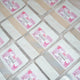 Aqiqah Meat Packets - meat packet | 12 units, customisation for baby girl Ayesha with pink-themed labels, ideal wedding favors and food gifts.
