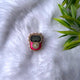 Pearl Digital Tasbeeh in pink with jeweled frame and digital counter, ideal for wedding favors and prayer essentials.