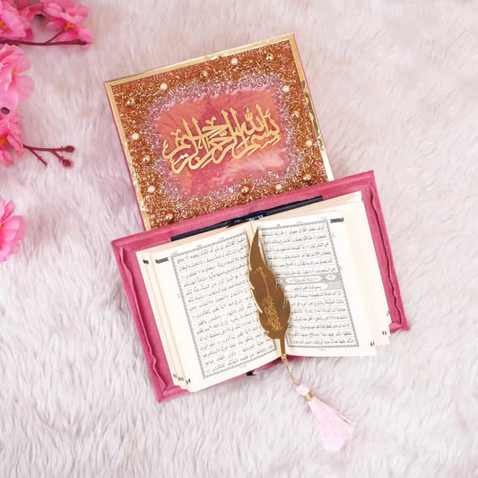 Pink Sequence Mini Tilawat-e-Quran