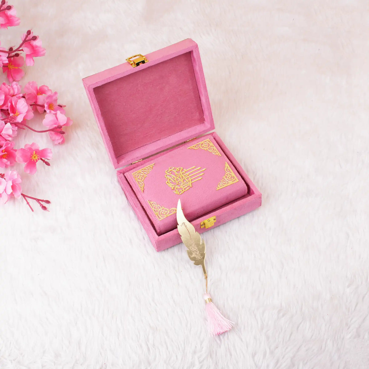Pink Sequence Mini Tilawat-e-Quran