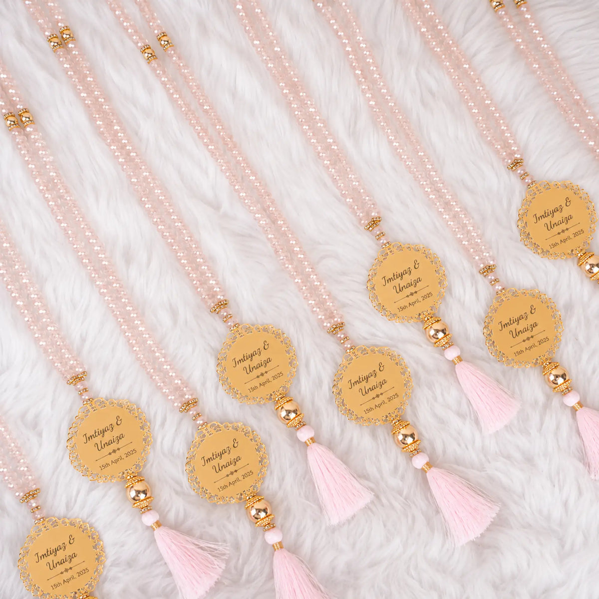 Bulk Tasbih Favors Customised with Name