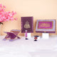 Purple floral pearl Rehal Hamper for Quran gift set