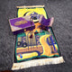Purple Kids Islamic Gift Hamper with playground-themed prayer mat, glitter Quran box, tasbeeh, and stand. Great for Eid or Ramadan gifts.