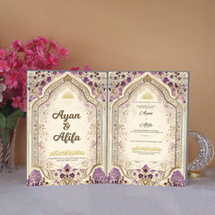 Purple Legacy Nikah Nama Hamper