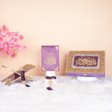 Purple Sequence Sawab-e-Jariya special gift hamper with premium Quran