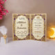 Qalb-e-Surkh Nikah Nama | Nikah Nama Online featuring a personalized Islamic marriage certificate with floral borders and elegant calligraphy.