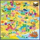 Quran Challenge Game - Quran Educational Game | Interactive Learning colorful game board with Islamic-themed path and milestones for kids' Quran learning.