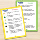 Quran Challenge Game - Quran Educational Game | Interactive Learning question and answer cards teaching Quranic knowledge in a fun quiz format for children.