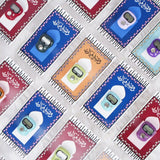 Colorful Ramadan Mubarak digital tasbeeh cards with prayer counters for Eid gifts