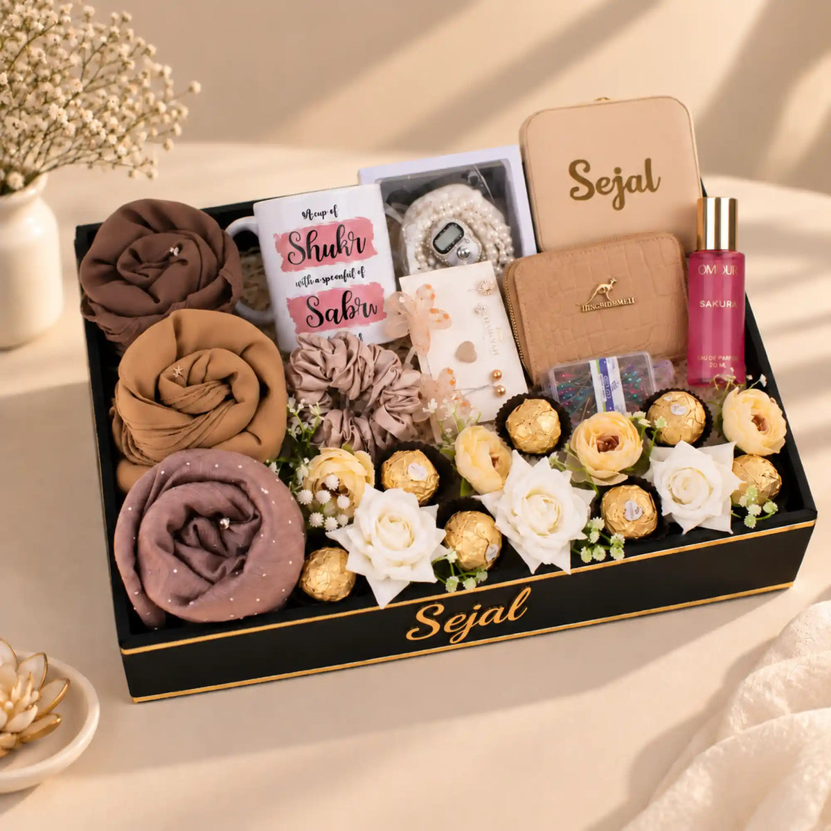Rawdah Elegance Premium Hijab Gift Box