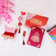Maroon Kids Glitter Collection Ibadah Gift Set with Quran, tasbih, glittery rehal, and accessories on soft background. Ideal for Ramadan & Eid gifts.