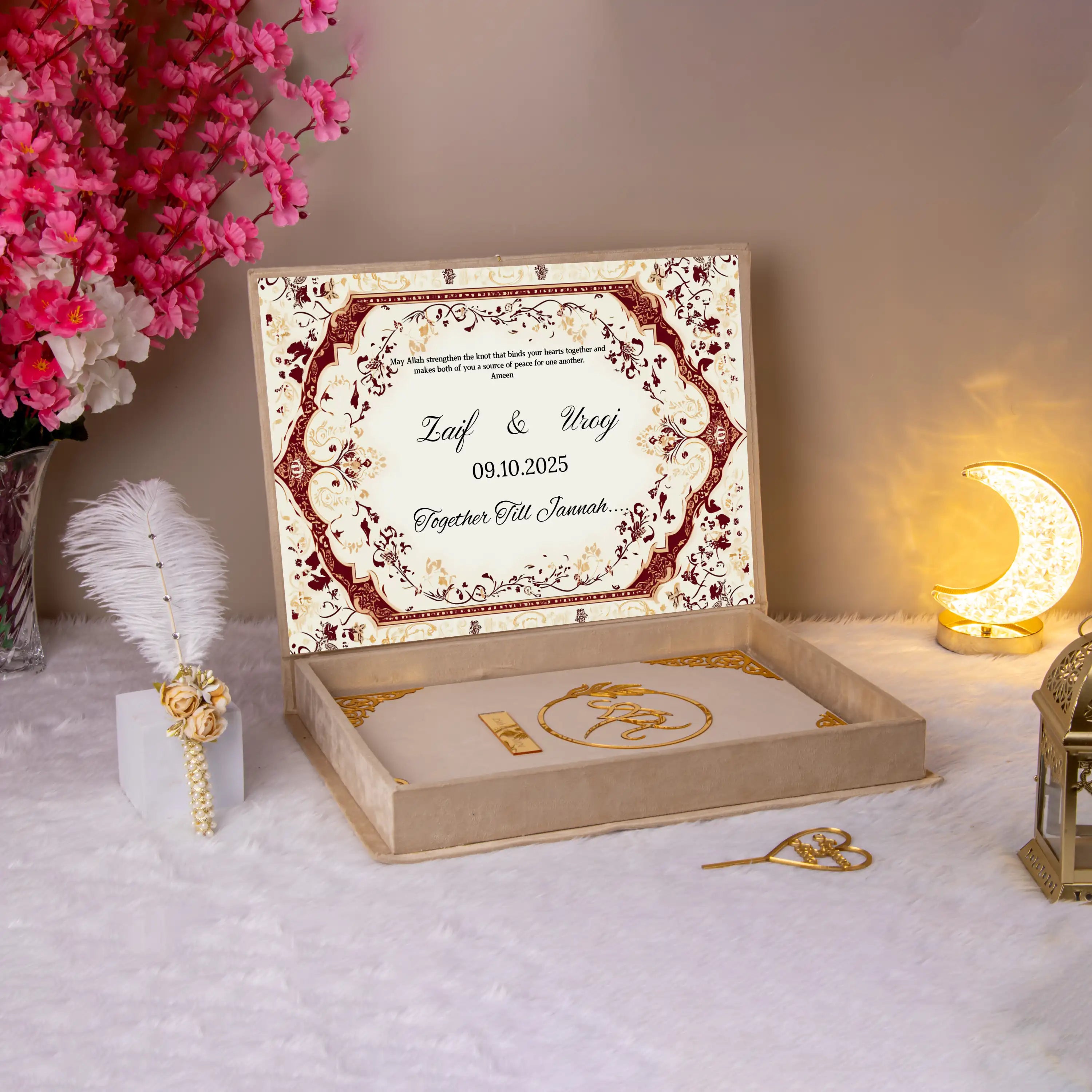 Regal Bloom Nikah Nama Hamper