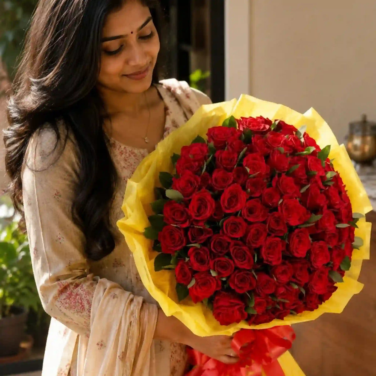Rosy Delight Bouquet — full bouquet view