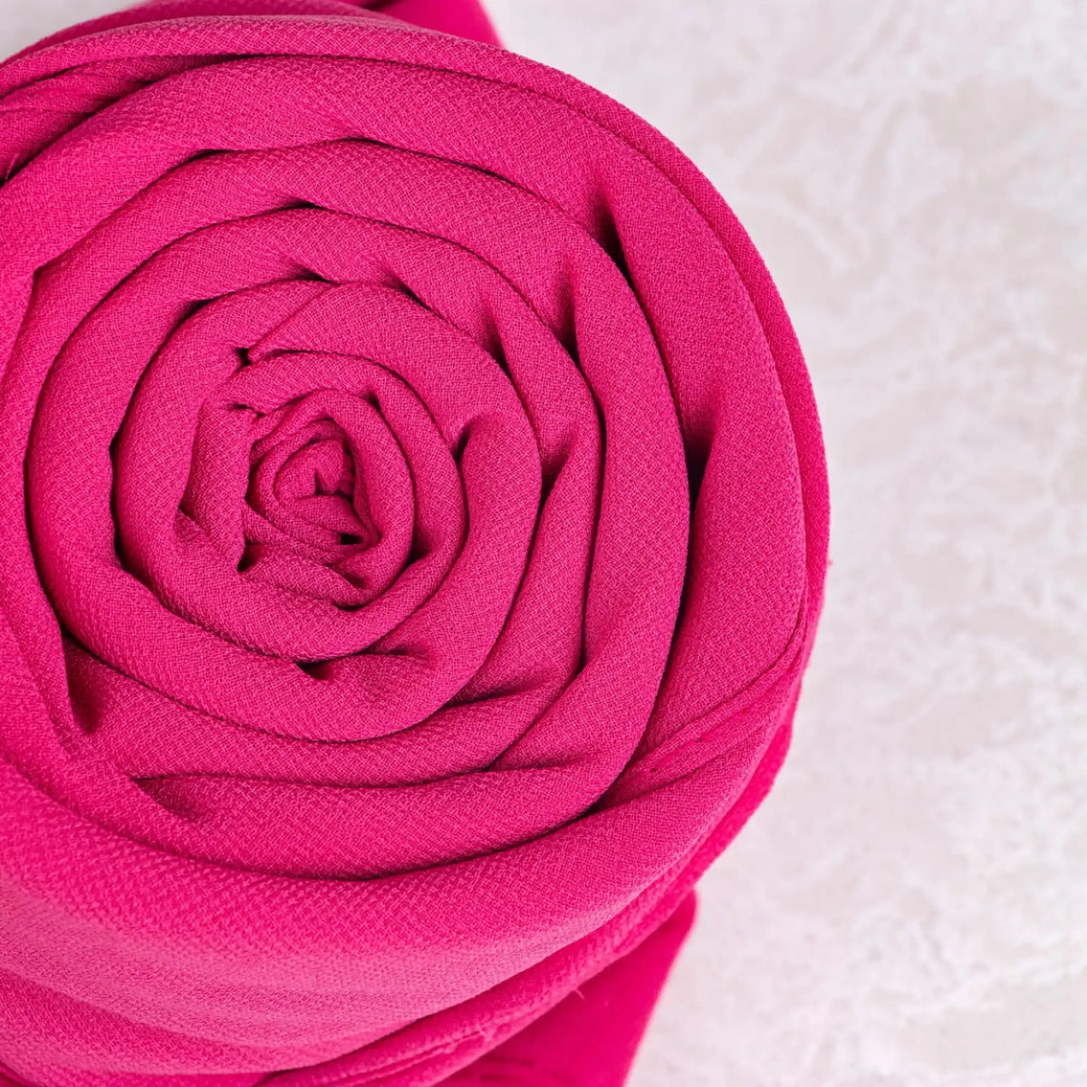 Royal Fuchsia Pink Premium Chiffon Hijab