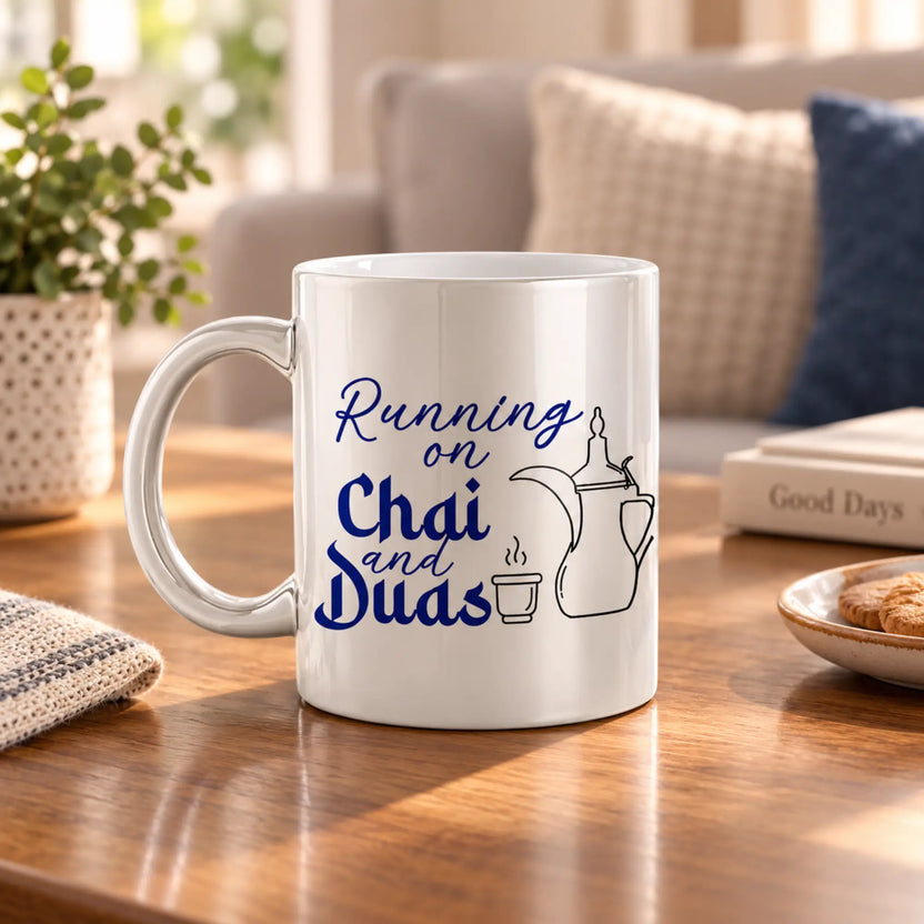 Chais And Duas Personalized Metallic Mug - Silver Main image