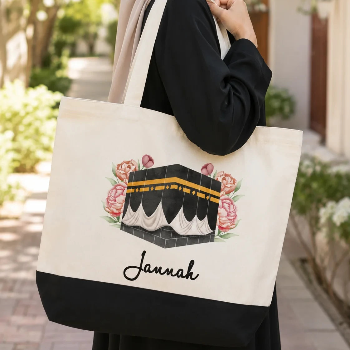 Sacred Journey Personalized Kaaba Tote Bag