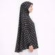 Siyah Al Noor Knee Length Printed Cotton Namaz Makhna