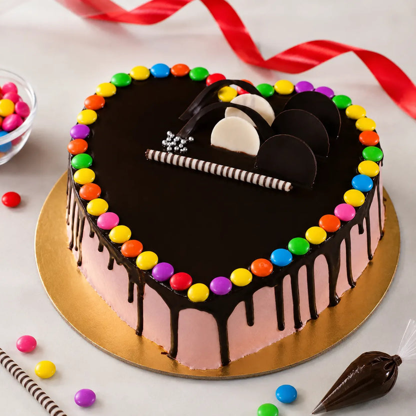 Sprinkled Gems Cake — cake, order online | Hadiyah Gifting Main image