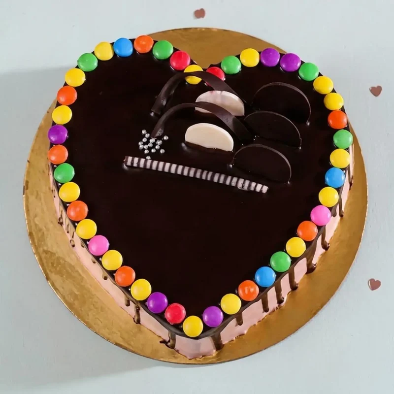 Sprinkled Gems Cake
