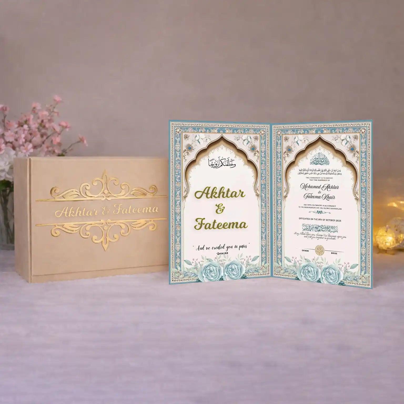 Subh-e-Nikah Nikah Nama Hamper Secondary image