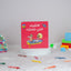 Children's book with colorful illustrations on a white background