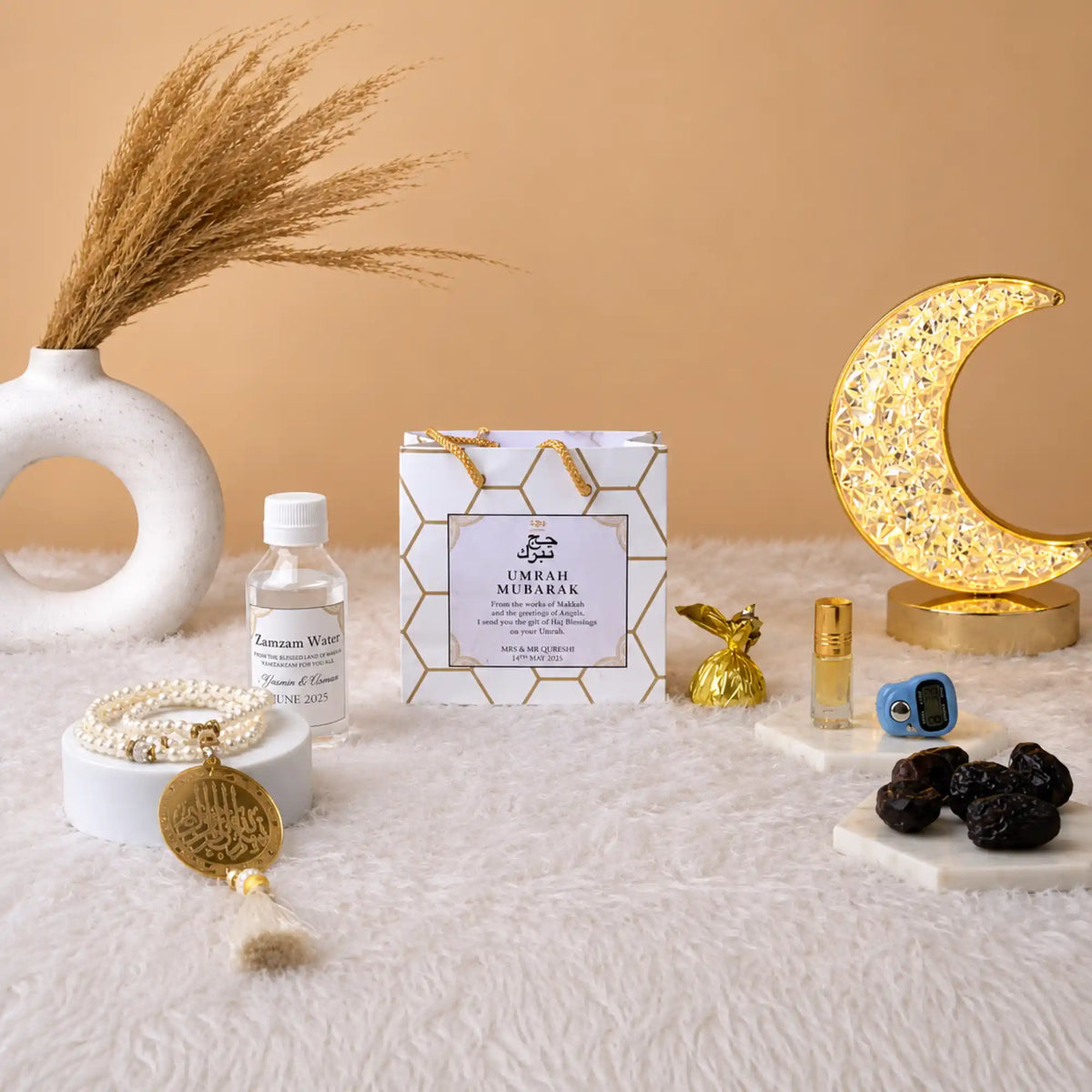 Umrah Mubarak Return Gift Hamper Pack of 5