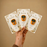 Digital Tasbeeh Card Favors Pack of 10 - Umrah Tabarruk