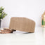 Beige patterned topi for Salah, lightweight and breathable