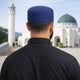 Men's Islamic prayer cap, traditional headwear, prayer essentials
