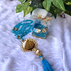 Personalised Premium 100 Beads Crystal Tasbeeh - Ramadan Collection