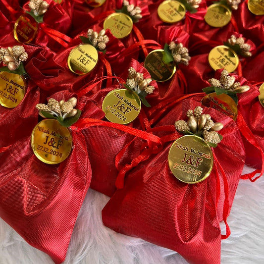 Nikah Favor Dry-Fruit Potlis