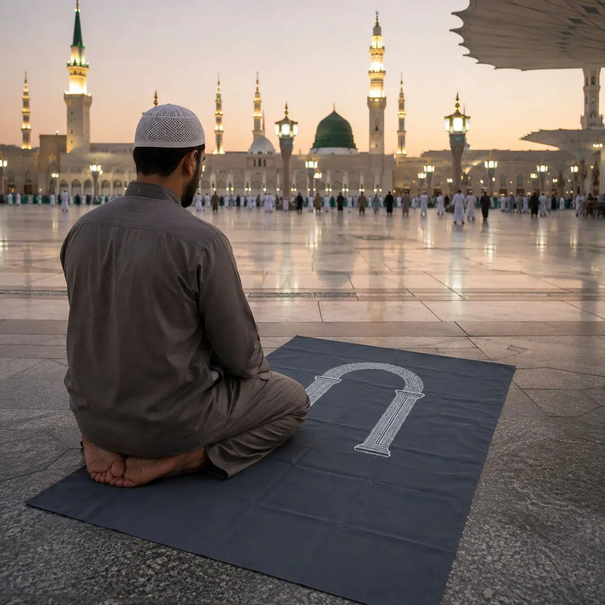 Travel Janamaz – Lightweight & Portable Prayer Mat