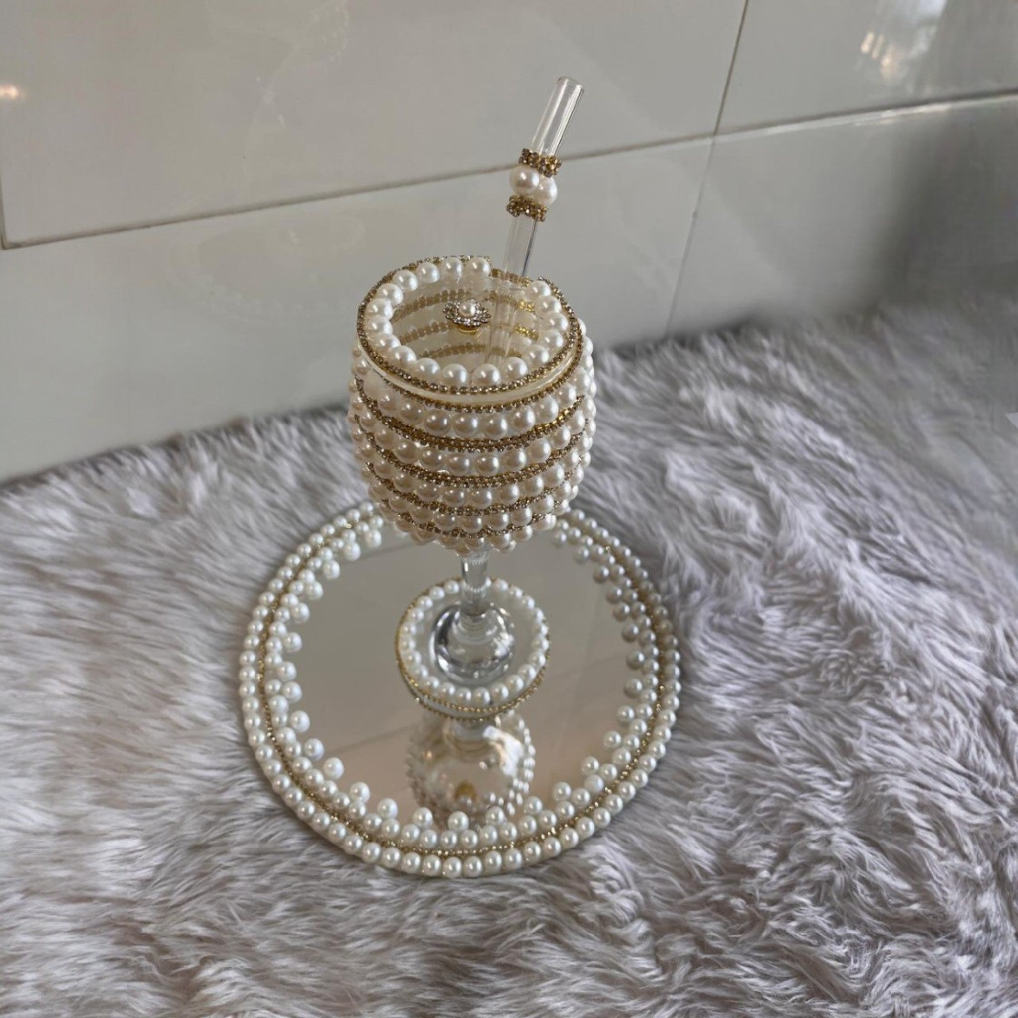 Doodh Pilayi Glass Set - Bridal Edition