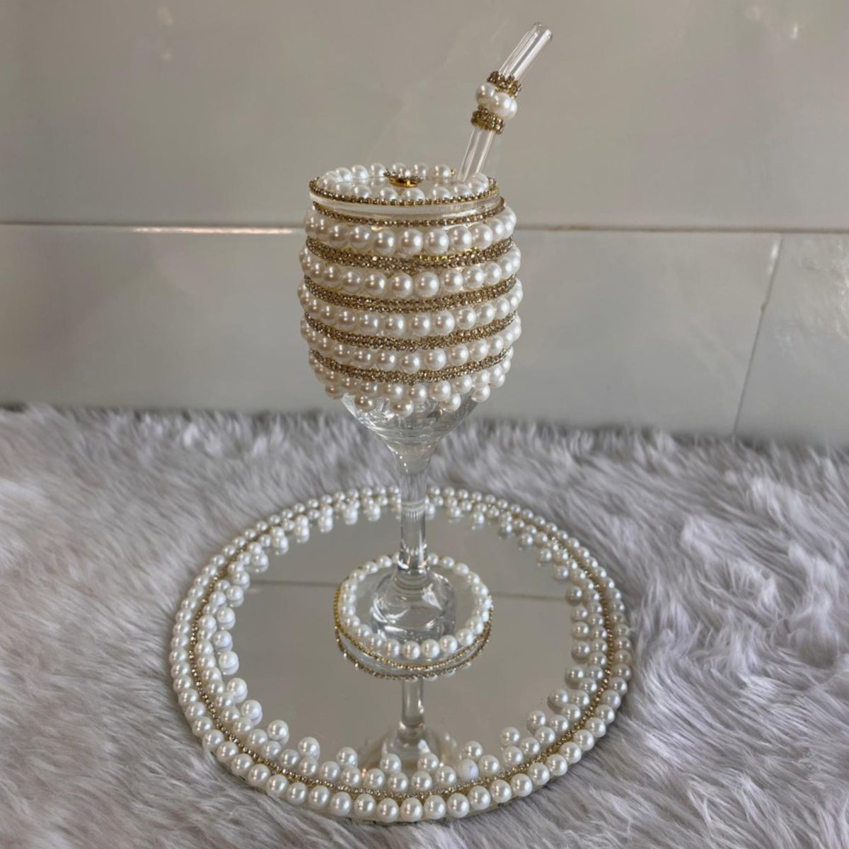 Doodh Pilayi Glass Set - Bridal Edition