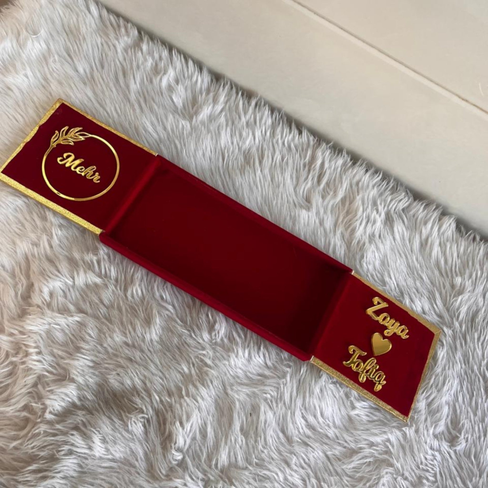 Personalised Golden Designer Meher Box