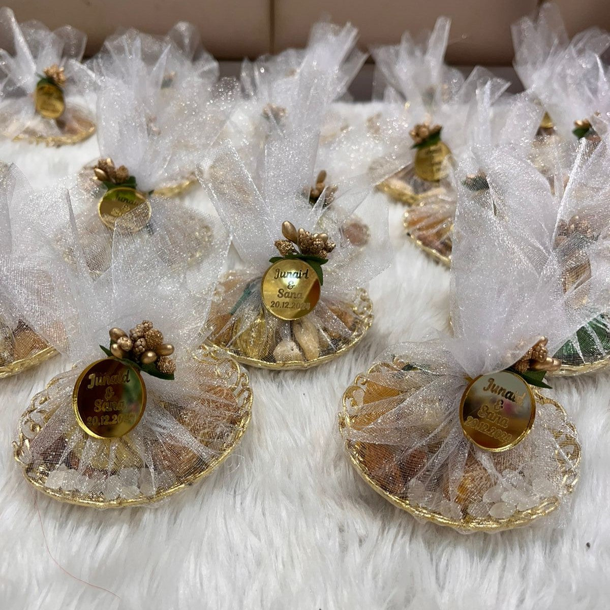 Mix Dry-Fruit Nikah Favor Gift Tray