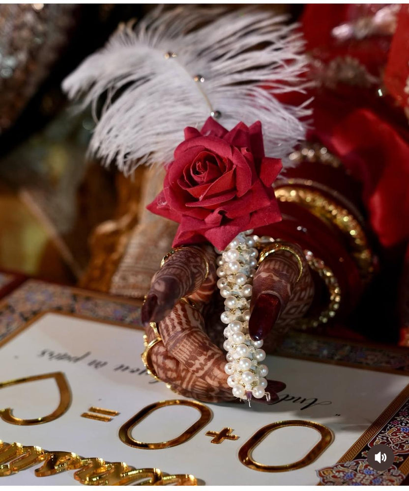 Nikah Pen with Red rose Main image