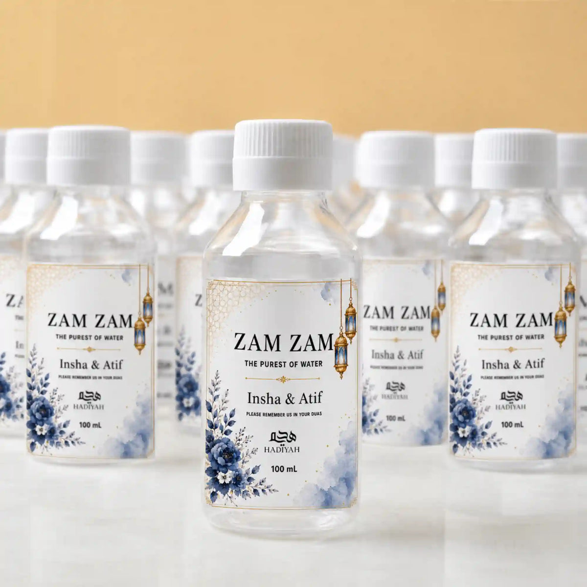 Zamzam with Bottles – 100ml (Pack of 10) - Hajj & Umrah Tabarruk