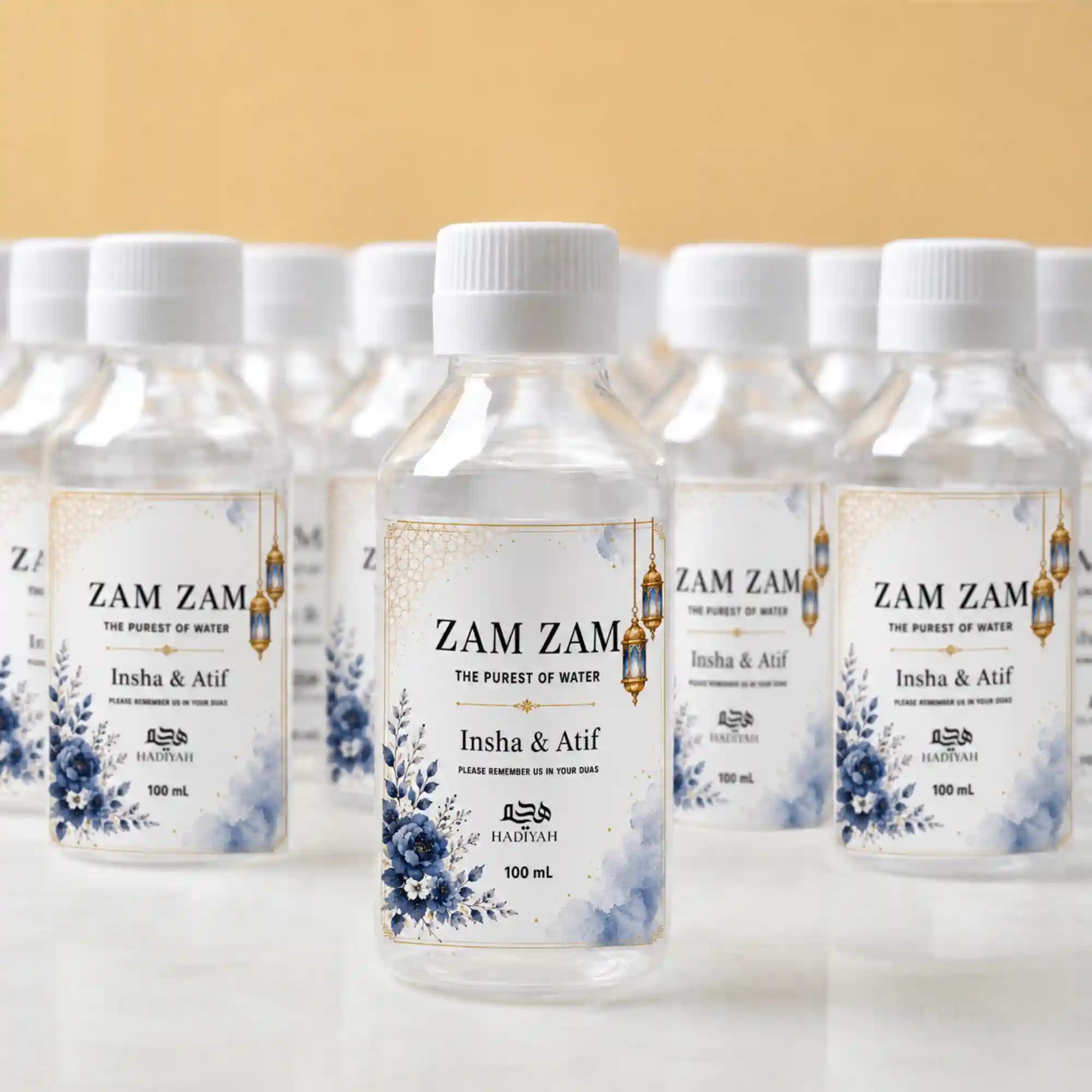 Zamzam with Bottles – 100ml (Pack of 10) - Hajj & Umrah Tabarruk Main image
