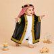White Omani Thobe Romper & Bisht Set for Baby Boys