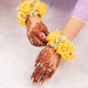 Handcrafted Yellow Floral Gajra