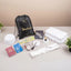 Zad-al-Hajj Men's Kit - Hajj Umrah Essentials featuring Ihram, tasbeeh, books, belt, cap, and travel pouch for a complete pilgrimage set.