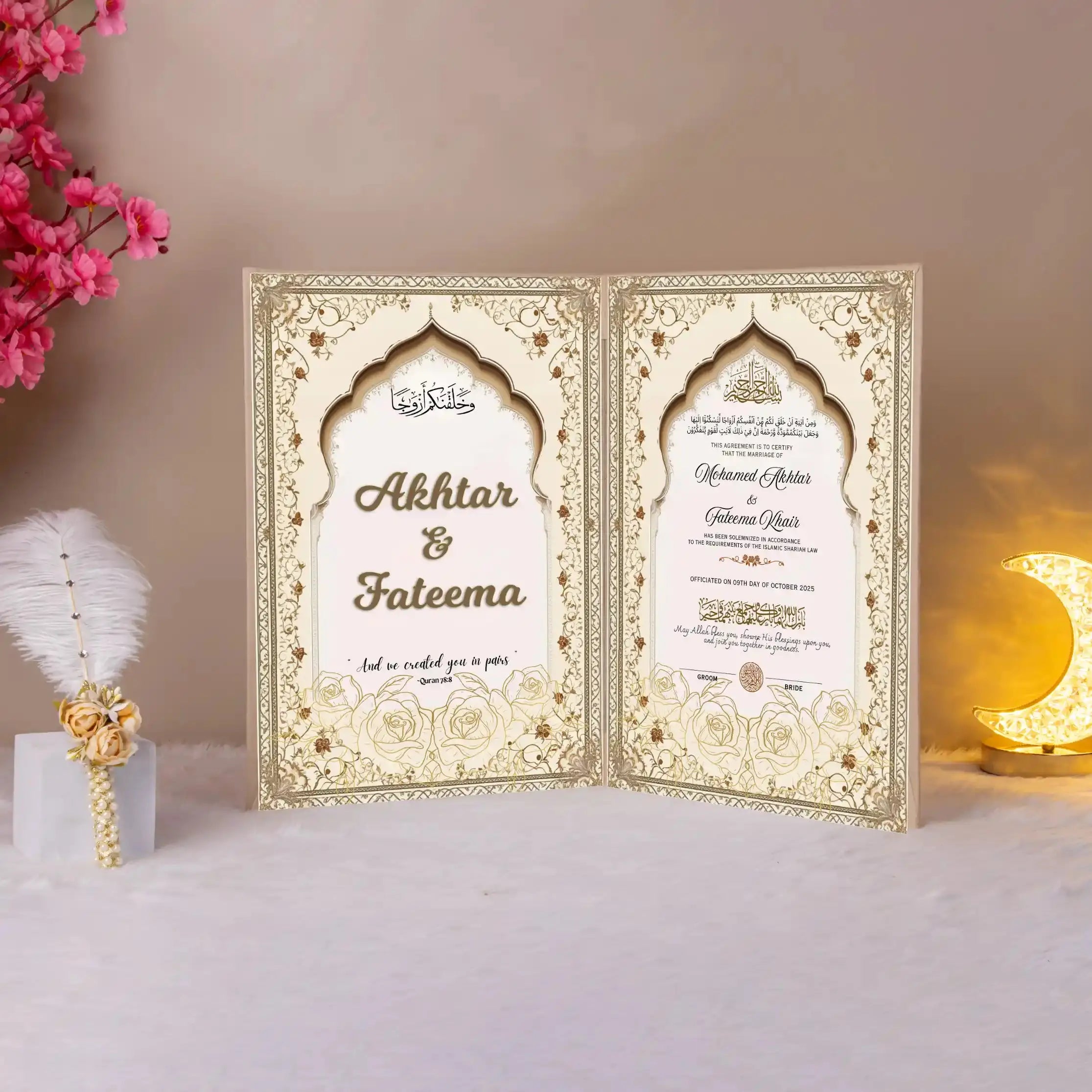 Zahabi Aura Nikah Nama