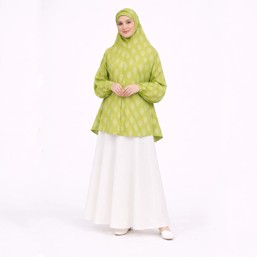 Zaitoon Knee Length Printed Cotton Namaz Makhna Main image