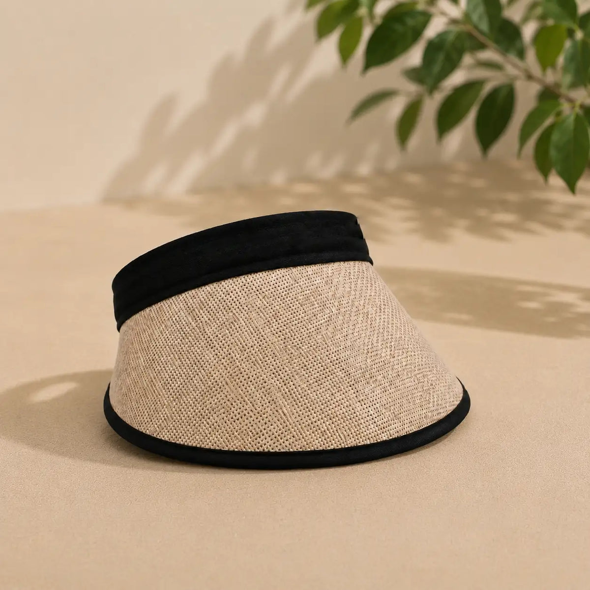 Jute Sun Visor Hat for Hajj & Umrah