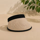 Jute Sun Visor Hat for Hajj & Umrah