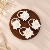 Floral Bracelet Favors with name