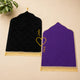 Black & Purple Dome Couple Janamaz with Heart
