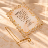 Dawat-e-Nikah – Personalised Resin Nikah Invitation Frame